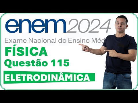 ENEM 2024 | QUESTION 115 | THE LED IS AN ELECTRONIC DEVICE THAT CONDUCTS ELECTRIC CURRENT IN A SI...