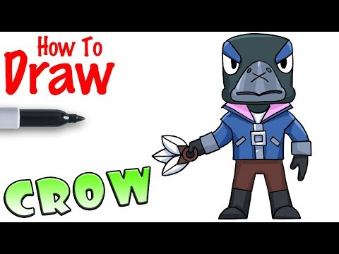 How to Draw Crow | Brawl Stars