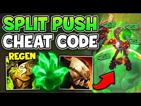 THIS REGEN SINGED BUILD IS ACTUALLY GENIUS! (UNSTOPPABLE SPLIT PUSH POWER)