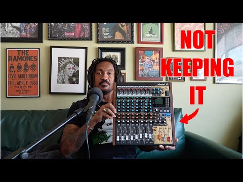 I'm Not keeping the Tascam Model 12 + Logic Pro iPad Jam