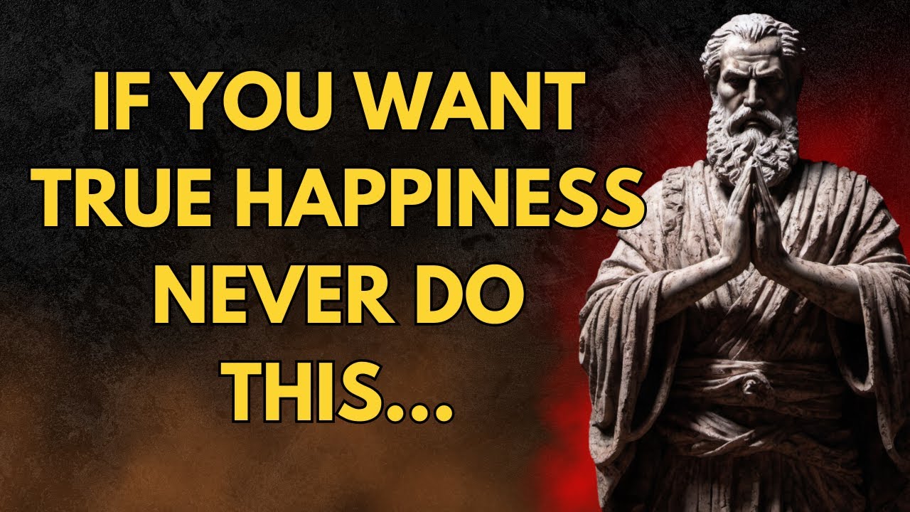 15 Powerful STOIC Principles for Finding Real Happiness in life | Control your mind with STOICISM