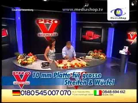 Dauerwerbesendung ProV Edelstahlhobel