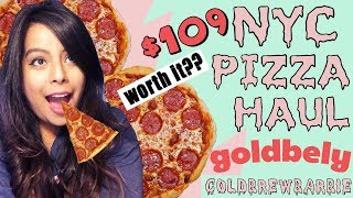 $109 GoldBelly Pizza Haul, Is It Worth It? | Prince Street Pizza | GoldBelly Food Review &amp; TasteTest
