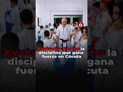 Entre dureza y valores, el karate kyokushin gana fuerza en Norte de Santander