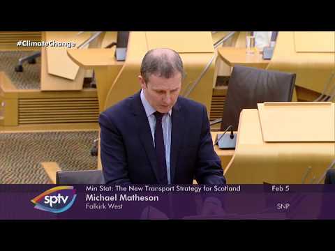 Ministerial Statement: The New Transport Strategy for Scotland – Protecting our  - 5 February 2020