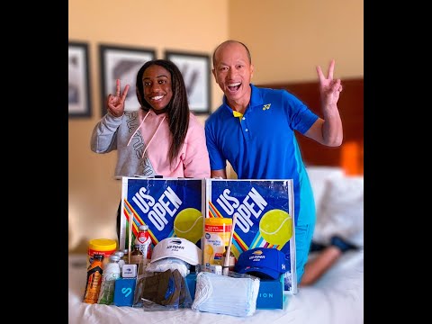 2020 US OPEN Bubble Life with David Chen & Sachia Vickery (David Chen - The Only Fan at The US Open)