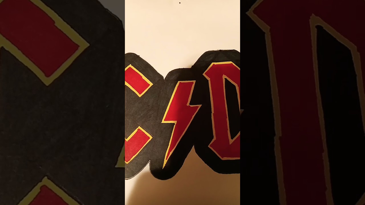 ACDC Logo Drawing