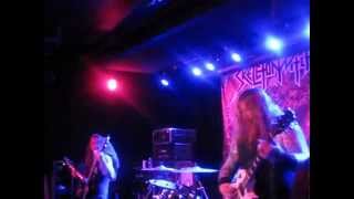 Skeletonwtich - Upon Wings Of Black+Choke Upon Betrayal live at Saint Vitus bar, Brooklyn 10-18-2014