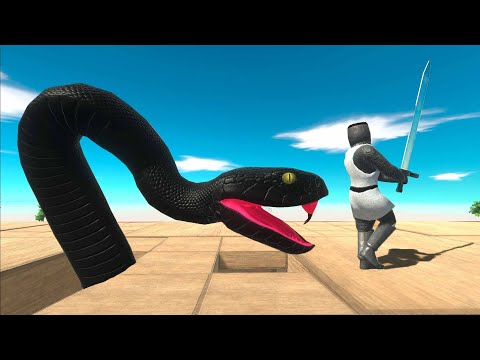 Don't Go Near BLACK MAMBA! - Animal Revolt Battle Simulator