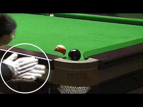 Stephen Hendry Black ball Exhibition Shot | Chinese 8 ball