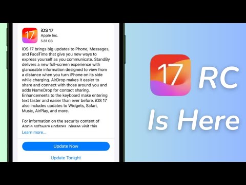 iOS 17 RC is Here