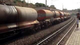 preview picture of video 'SNTF Algeria: 060 DH 11 and 060 DM 10 at Boumerdes'