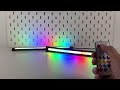 LED RGB podsvietenie vnútorné / vonkajšie - 12-24V / RF diaľkové ovládanie / 2x pásik - Video Youtube