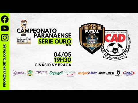 Marechal Futsal x CAD Guarapuava - Paranaense Série Ouro