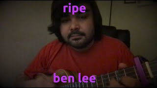 Ripe (Ben Lee ukulele cover)