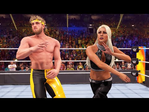 Maryse vs Logan Paul - Intergender match
