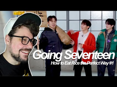 Mikey Reacts to [GOING SEVENTEEN] EP.36 How to Eat Rice the Perfect Way #1