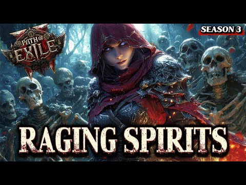 PoE 2 RAGING SPIRITS | LICH | T3 Xesht & Arbiter | Witch Build | Path of exile 2