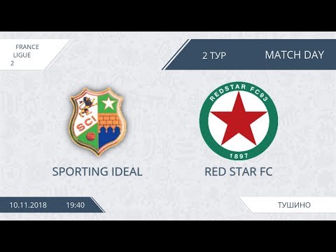 AFL18. France. Ligue 2. Group A. Day 2. Sporting ideal - Red Star FC.