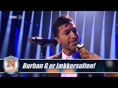 Burhan G lækkersulten under skønsang