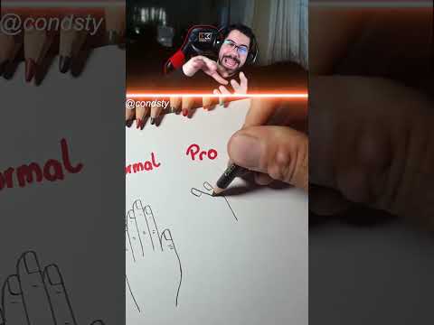رسمة اليد من المبتدئ للمحترف