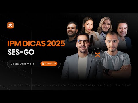 IPM DICAS | SES - GO 2025/2026 | LIVE DE REVISÃO | RESIDÊNCIA MÉDICA