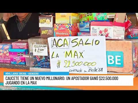San Juan tiene un nuevo millonario: un apostador ganó $22.500.000 jugando en una quiniela de Caucete