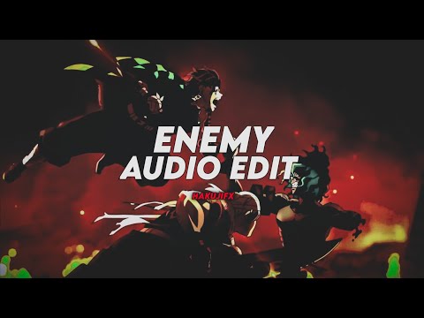 enemy - Imagine Dragons x J.I.D - ( slowed reverb - audio edit )