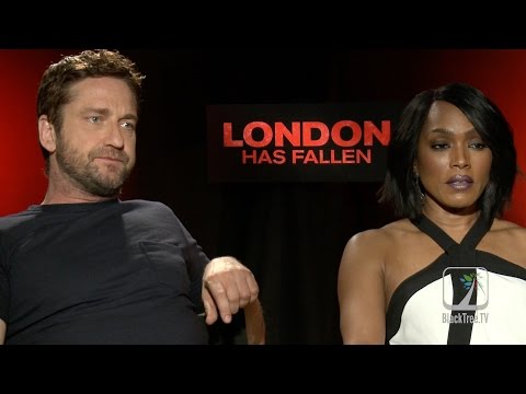 Angela Bassett and Gerard Butler Interview LONDON HAS FALLEN