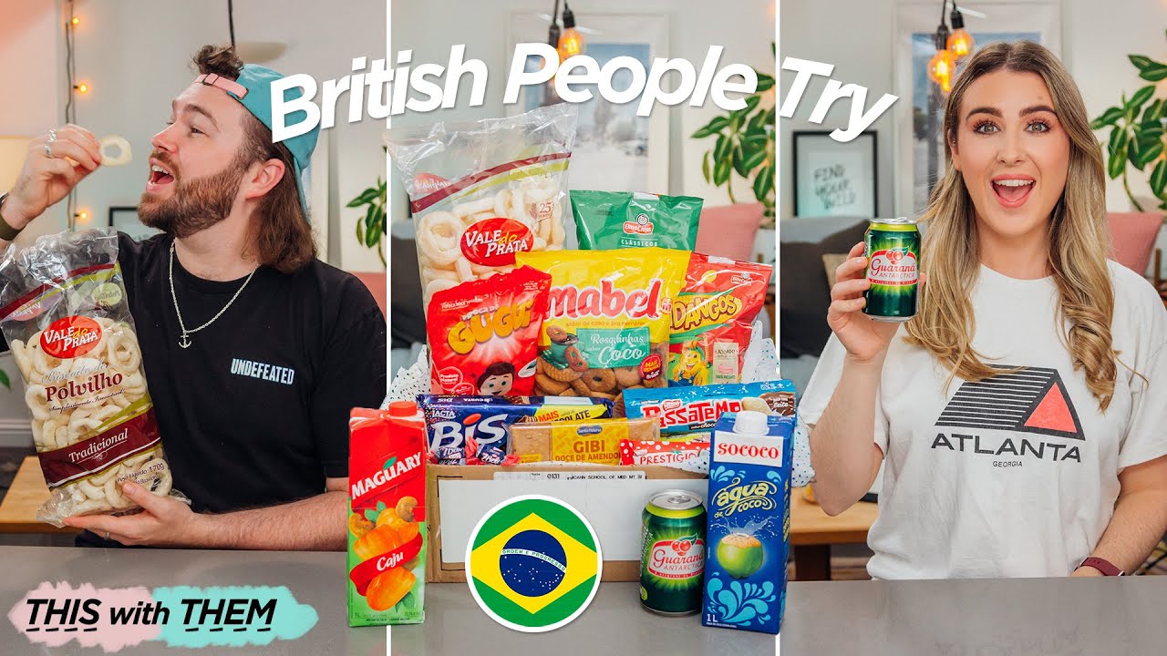 *First Time* Trying Brazilian Candy - This With Them