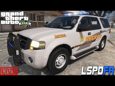 GTA 5 LSPDFR - Blaine County Sheriff - Ford Expedition - New Vehicle Pack  (NVE)