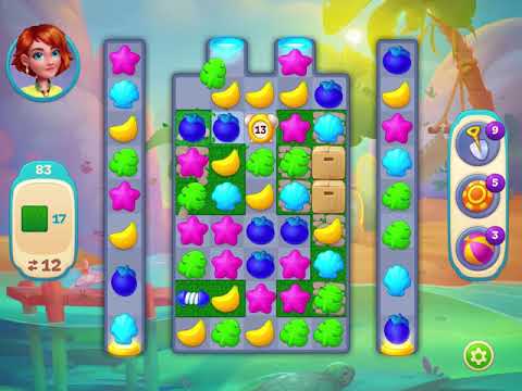 Hawaii Match-3 Mania - Level 83 - No Booster - FULL STORY - CaroGamesNL - *NEW GAME*