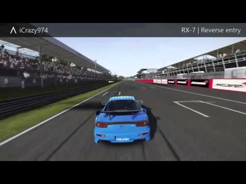 Forza 6 | RX-7 - 265 km/h Reverse Entry