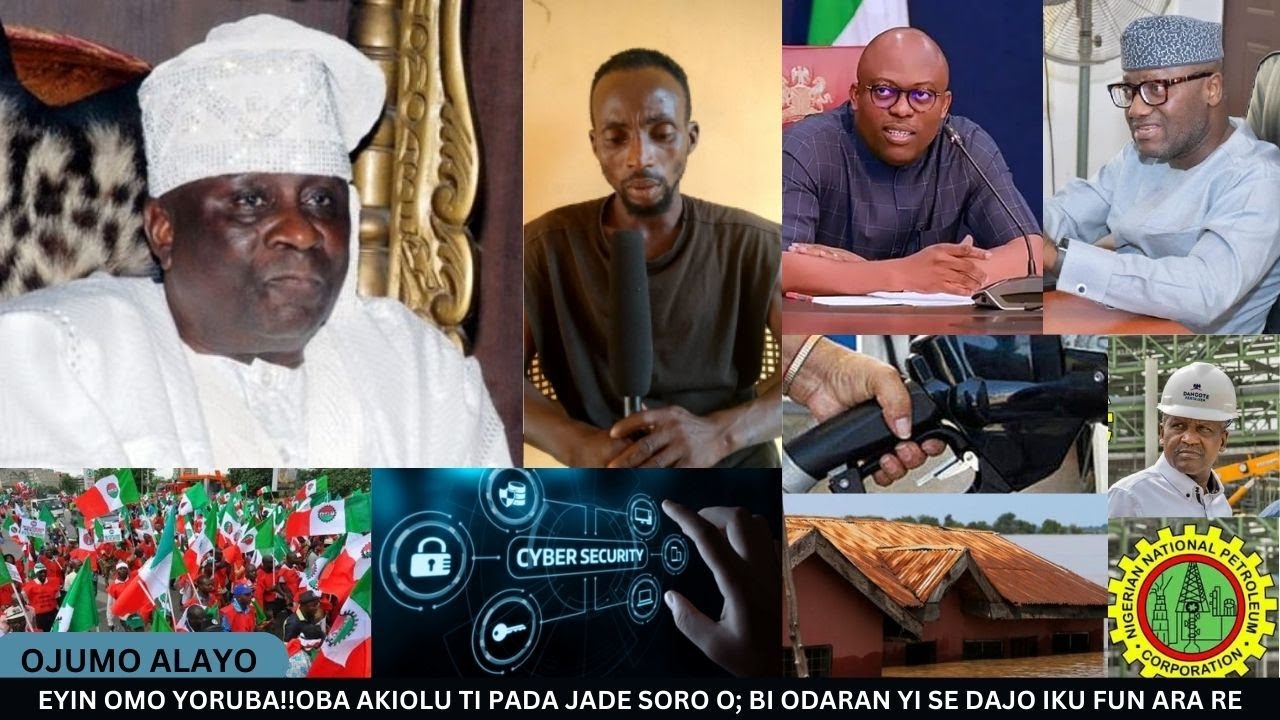 EYIN OMO YORUBA!!OBA AKIOLU TI PADA JADE SORO O; BI ODARAN YI SE DAJO IKU FUN ARA RE