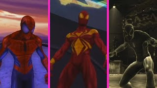 All Alternate Suits Gameplay | Spider-Man: Shattered Dimensions (Nintendo Wii)