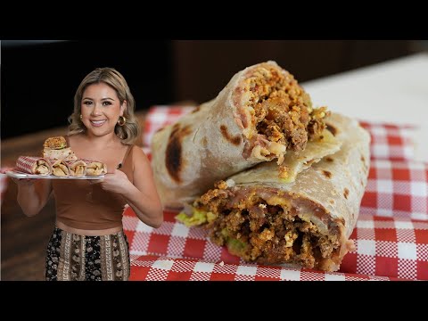 My Ultimate, Top Notch BREAKFAST BURRITOS, so EASY, on a budget and under 20 minutes!!!!