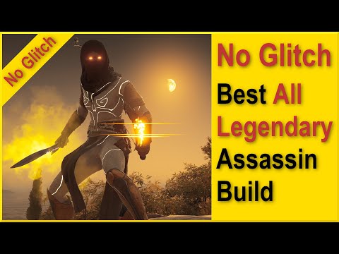 Assassins Creed Odyssey - Best (non Glitched) Legendary Assassin Build, 7 Million Damage, 100% Crit