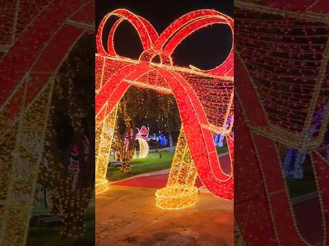 As luzes de Natal em Aurilândia-GO 2025 deixaram a cidade ainda mais iluminada. #goiás #brasil