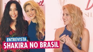 Entrevistando a Shakira (em português!)