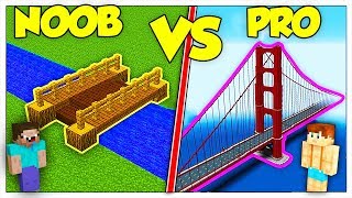 PONTE NOOB CONTRO PONTE PRO! - MINECRAFT ITA