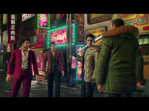 Majima and the gang are Zane Flynt and Timothy Lawrence parody BL3 version