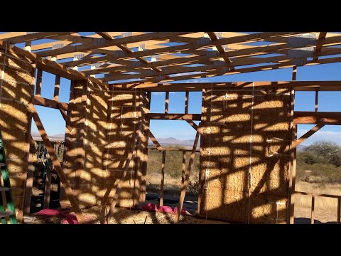 Straw Bale - Building a House