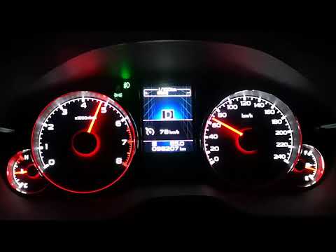 Subaru Outback 2.5 CVT Acceleration 0-150