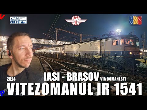 Tren Iasi - Brasov | Calatorie si prezentare IR 1541 via Comanesti in zapada