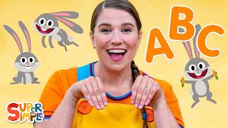 ABC Hop | Preschool Bunny Hop Fun! | Learn Your Alphabet @SuperSimplePlay | Super Simple ABCs