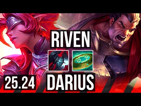 RIVEN vs DARIUS (TOP) | EUW Master | 25.24