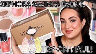 SEPHORA SALE TRY-ON BEAUTY HAUL! | PT. 2