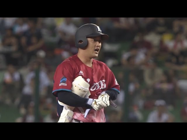 【4回裏】思わず 「よっしゃー!!」 ライオンズ・永江がスタメン起用に応える一打!! 2017/8/16 L-E