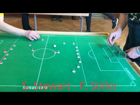 Subbuteo: Norddeutsche Meisterschaft 2022 S. Stewart - F. Stiller