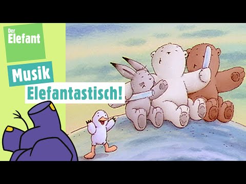 Der kleine Eisbär macht Musik & Rätselfilm Gitarre | Der Elefant | WDR